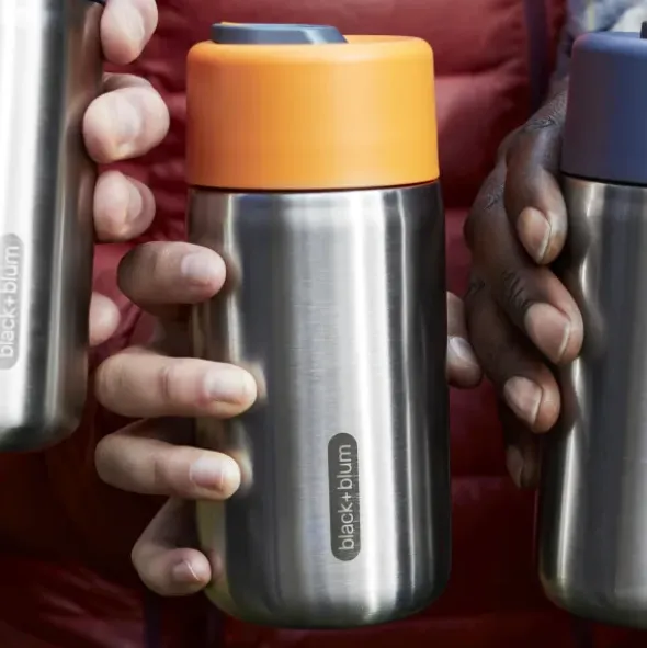 Thermobecher Travel Cup Edelstahl 340 ml orange