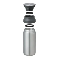 Thermobecher Travel Tumbler 500 ml - Edelstahl, weiss