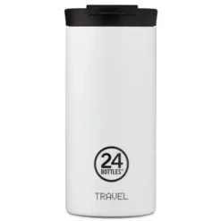 Thermobecher Travel Tumbler 0,6 l - Edelstahl weiß
