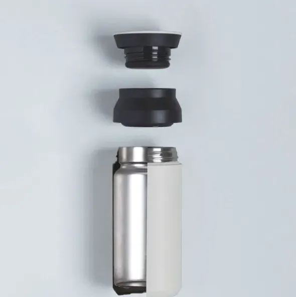 Thermobecher Travel Tumbler 350 ml - Edelstahl, weiß