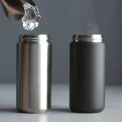 Thermobecher Travel Tumbler 350 ml - Edelstahl, weiß