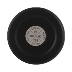 Thermoflasche Edelstahl 330ml schwarz
