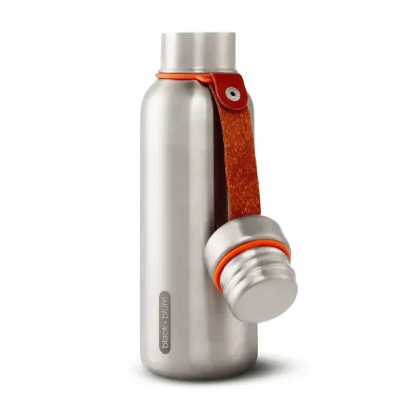Thermosflasche 0,5 l Edelstahl, orange