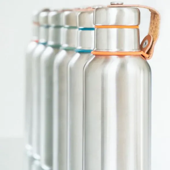 Thermosflasche 0,5 l Edelstahl, ocean blau