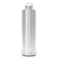 Thermosflasche mit Siebeinsatz MB STEEL isotherm 0,5 L, silber