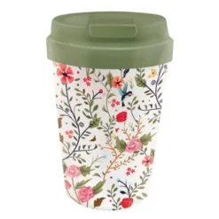 To Go Becher BIOLOCO EASY CUP 350 ml - Flowers & Birds