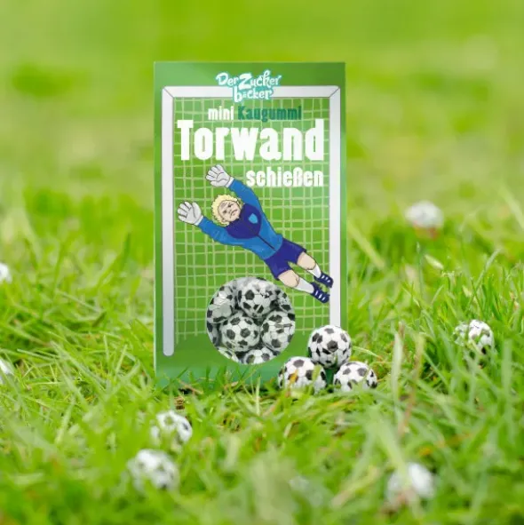 Torwandschießen - Mini Fußball Kaugummis