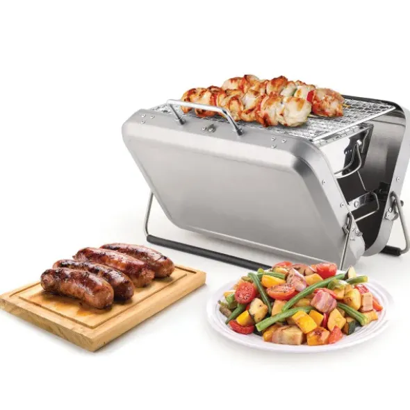 Tragbarer Grill / Koffergrill BBQ mini