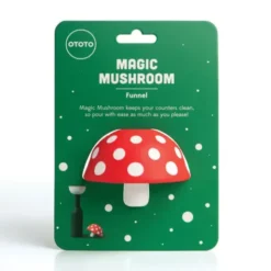 Trichter aus Silikon im Fliegenpilz Design 7,5 cm – MAGIC MUSHROOM