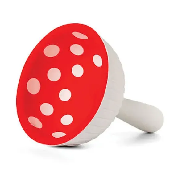Trichter aus Silikon im Fliegenpilz Design 7,5 cm – MAGIC MUSHROOM