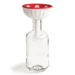 Trichter aus Silikon im Fliegenpilz Design 10,5 cm – MAGIC MUSHROOM XL