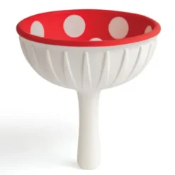 Trichter aus Silikon im Fliegenpilz Design 10,5 cm – MAGIC MUSHROOM XL