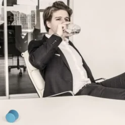 Trinkflasche aus Glas 0,5 l