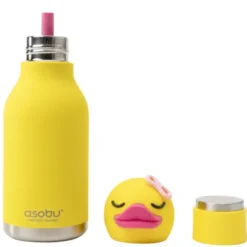 Trinkflasche Bestie Ente 460 ml, Edelstahl doppelwandig