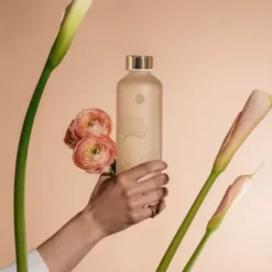 Trinkflasche Glas MISMATCH GINKGO 750 ml