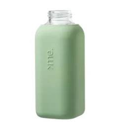 Trinkflasche Glas/Silikonhülle 0,6 l, mint green (mintgrün)