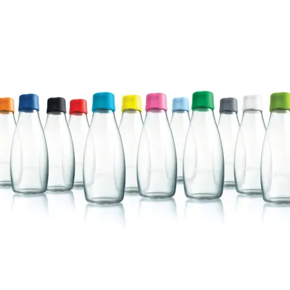Trinkflasche 0,5 l dusty red