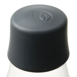 Trinkflasche 0,8 l grau