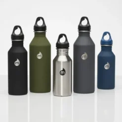Trinkflasche M8 Edelstahl 750 ml, Enduro dunkelblau