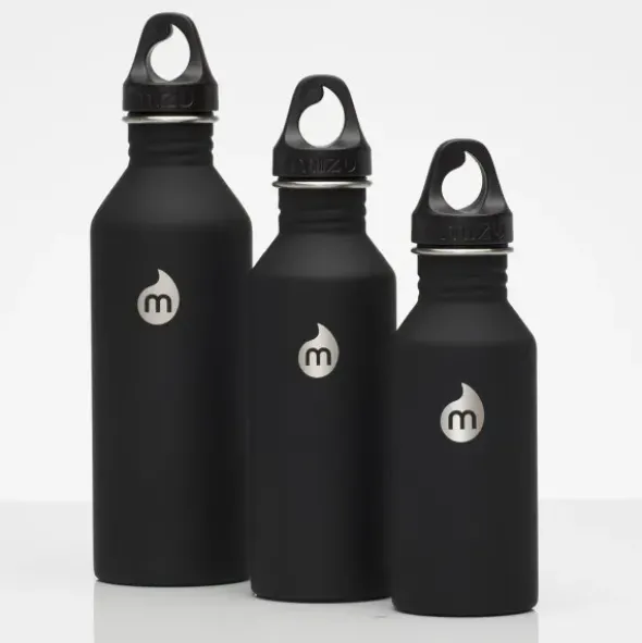 Trinkflasche M8 Edelstahl 750 ml, Enduro weiß
