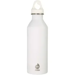 Trinkflasche M8 Edelstahl 750 ml, Enduro weiß