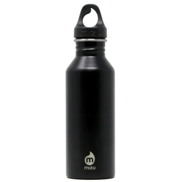 Trinkflasche M5 Enduro 0,5 l Edelstahl, schwarz
