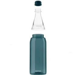 Trinkflasche 700 ml blau Kunststoff mit Schraubverschluss + 2 Öffnungen