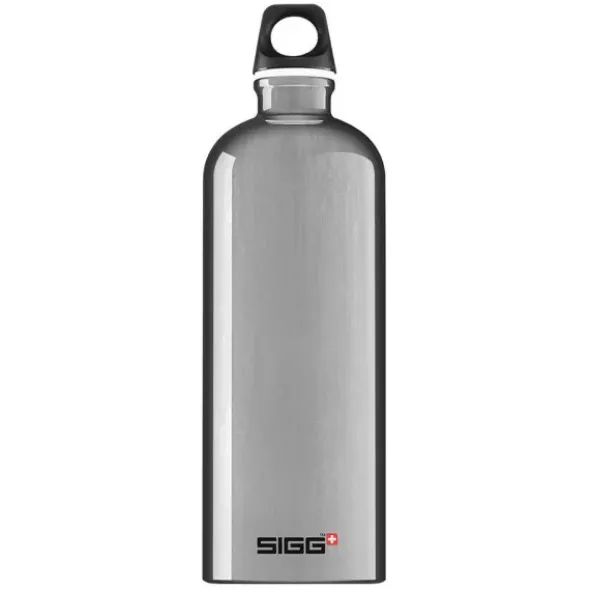Trinkflasche TRAVELLER 1,0 l silber