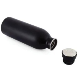 Trinkflasche URBAN 1l Edelstahl, schwarz