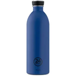 Trinkflasche URBAN 1l Edelstahl, dunkelblau