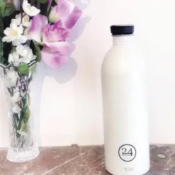 Trinkflasche URBAN 1l Edelstahl, graublau