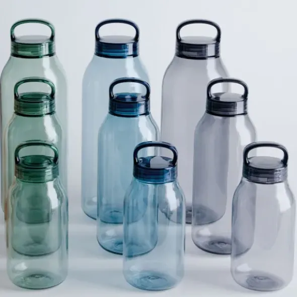 Trinkflasche WATERBOTTLE 300 ml mit Tragegriff, grün
