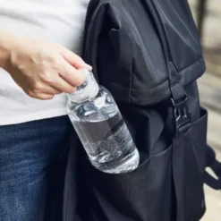 Trinkflasche WATERBOTTLE 500 ml mit Tragegriff, blau