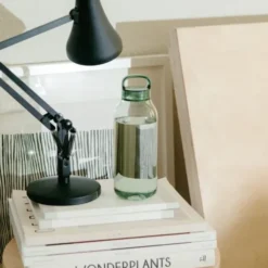 Trinkflasche WATERBOTTLE 500 ml mit Tragegriff, grün