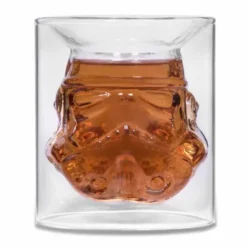 Trinkglas 150 ml mit innenliegenden 3D Stormtrooper Helm
