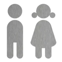 Türschild WC, Toilette, ... JUNGE & MÄDCHEN N°23