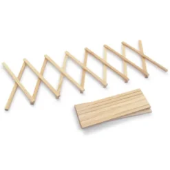Untersetzer L aus Eschenholz - ausziehbar bis 80 cm