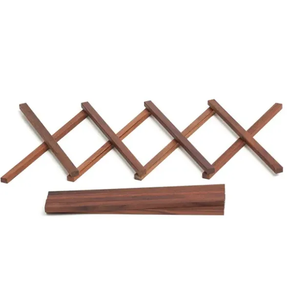 Untersetzer M aus Nussbaumholz - ausziehbar bis 50 cm
