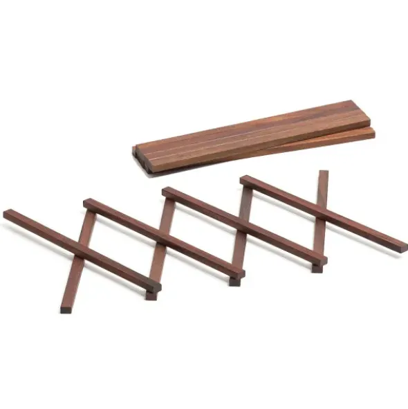 Untersetzer M aus Nussbaumholz - ausziehbar bis 50 cm