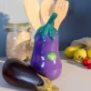 Utensilienbehälter für Kochlöffel - Aubergine