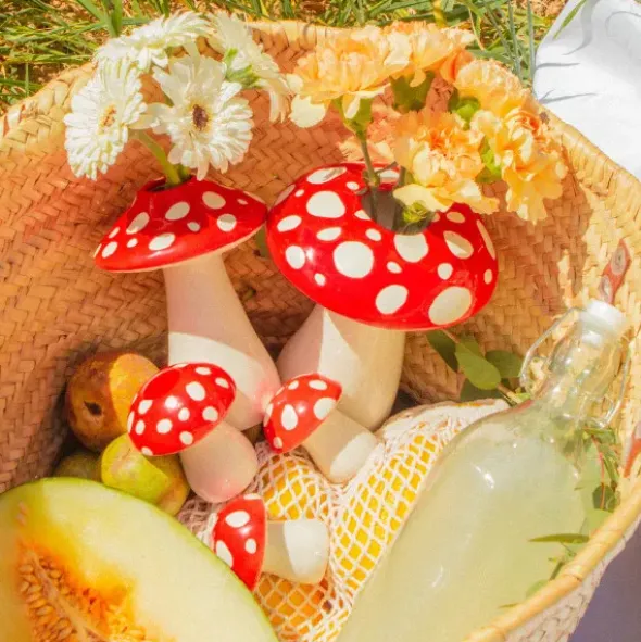 Vase AMANITA - Fliegenpilzvase