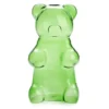 Vase Bär - Yummy Bear, Glas grün