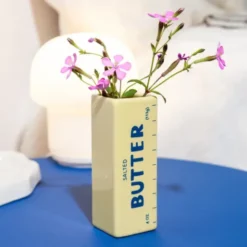Vase Butter klein 11,5 cm aus Keramik