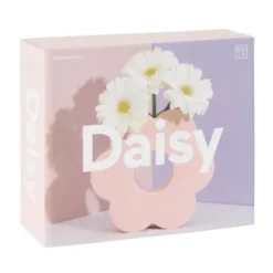 Vase Daisy - Gänseblümchenvase rosa