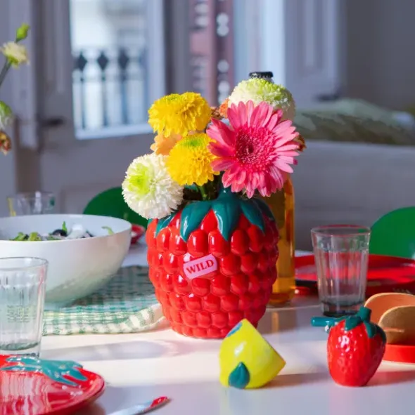 Vase Himbeere