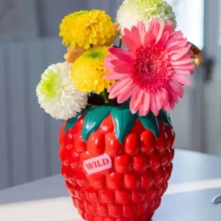 Vase Himbeere
