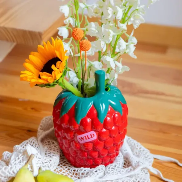 Vase Himbeere