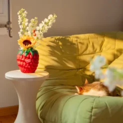 Vase Himbeere