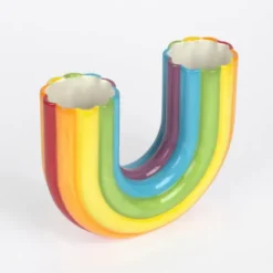 Vase Regenbogen, Keramik
