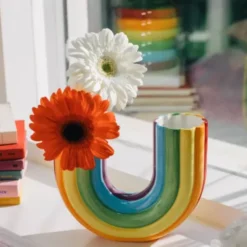 Vase Regenbogen, Keramik